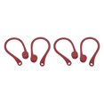 thumbnail image 1 of maskred 2Pcs Protective Earhooks Holder Secure Fit Hooks for Wireless Red 2Set, 1 of 6