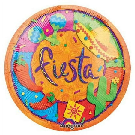 17 inch Fiesta Ole Ole! Anagram Foil Mylar Balloon - Party Supplies Decorations