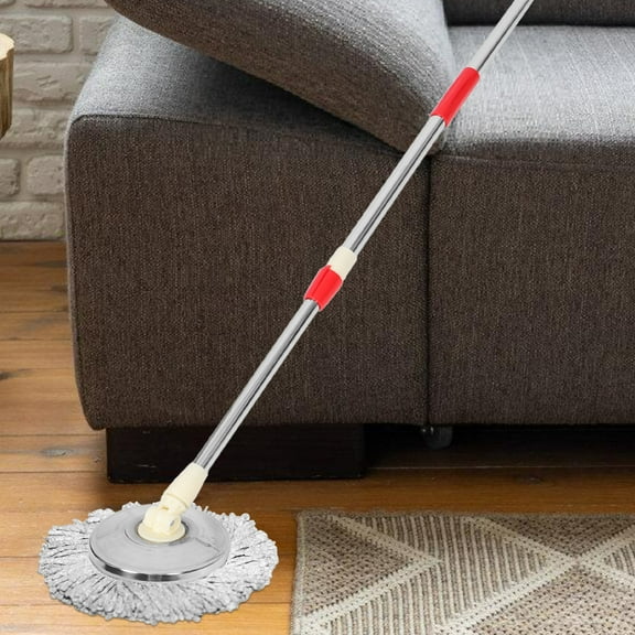 RENACLIPY Rotating Mop Handle Accessory Blue Stainless Steel Easy to Use 1Set