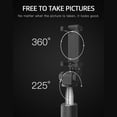 thumbnail image 2 of 27.5in 3-in-1 Selfie Stick Desktop Tripod Gimbal Stabilizer with 6-Section Telescoping Rod with Phone Clip & Detachable Remote Control Compatible with Android 4.3/ iOS 5.1 System, 2 of 9