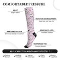 thumbnail image 2 of Sikiie No Drama Llama 1 Pairs Compression Socks for Men and Women 15-20 mmHg Running Support Socks, 2 of 7