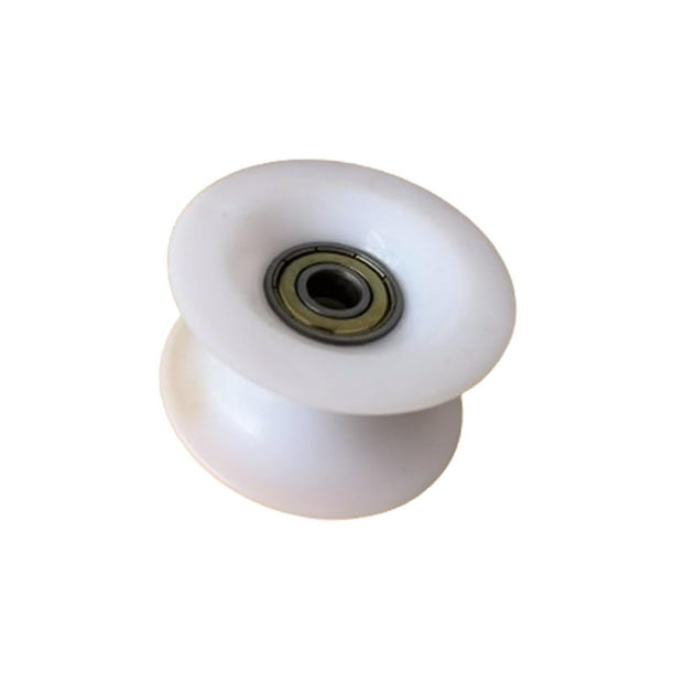 Rueda de rodamiento para máquina de remo, rueda de repuesto, accesorios, equipo de fitness, Blanco