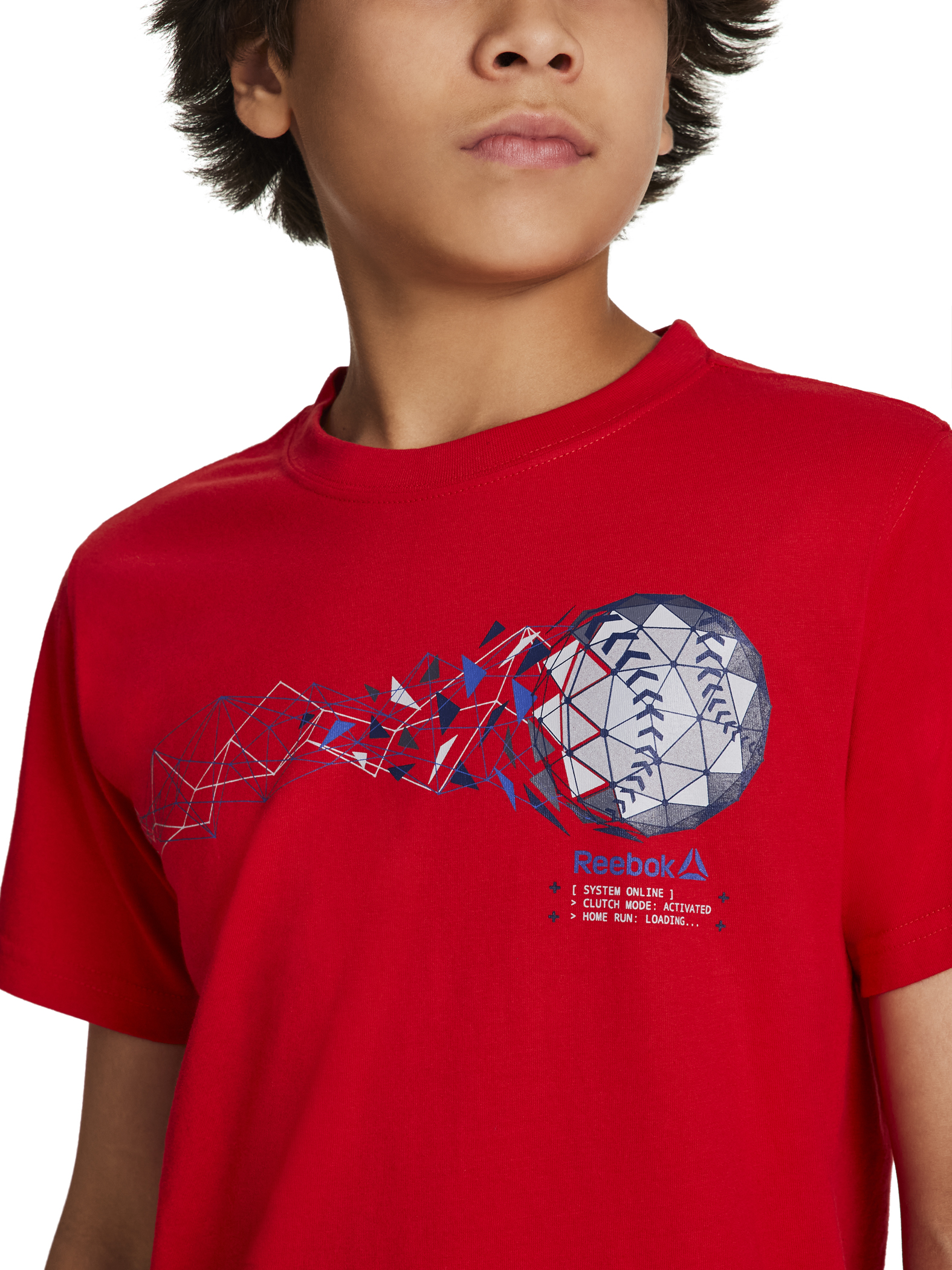 Reebok Boy's Short Sleeve Graphic T-Shirt, Sizes 4-18