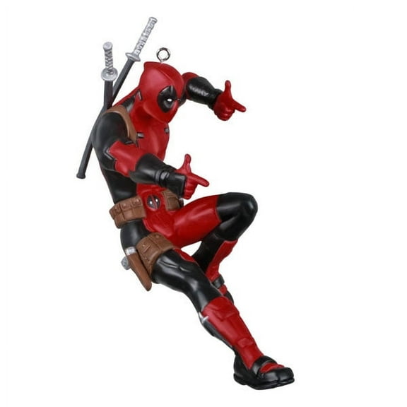Hallmark QXI7475 Marvel Deadpool 2021 Ornament