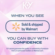 K-Y Intense Pleasure Gel Lube, Water Based Personal Lubricant For Sexual Wellness, Vaginal Moisturizer, 0.34 fl oz