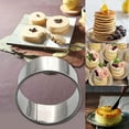 thumbnail image 6 of 11Pcs Round Cookie Cutters Set Fun Stainless Steel Biscuit Ring Molds for Kitchen, Baking, Holiday Party, Circle Pastry Donut Doughnut Homemade Treats, 6 of 7