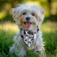thumbnail image 2 of Dog Bandana 1 Pack,Cute Border Collie Pattern Bandanas for Dogs,Cat Bandana,Small/ Large Dog Bandana 2 Size,Dog Bandanas, 2 of 6