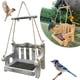 thumbnail image 1 of Comedero Para Pájaros Columpio Colgante Comedero Para Pájaros Silla De Madera Forma Columpio Comedero Para Pájaros Para Alféizar De Ventana Árbol Guardurnaity PT002366-02, 1 of 6