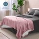 thumbnail image 4 of Manta de Cama de Felpa Sherpa Bare Home Reversible Ligera Tamaño Twin/Twin XL Rosa Claro, 4 of 6