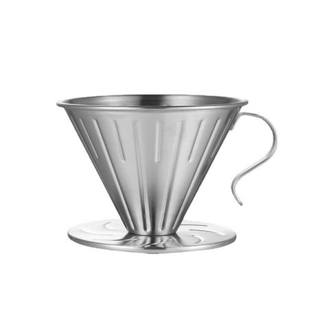 

Coffee Hand Filter Cup Household Coffeeware 304 Stainless Steel Drip Filter for Pour over Barista Coffee Brewing Coffee