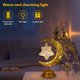 thumbnail image 4 of Lámpara de escritorio de Ramadán Iluminación de vacaciones Luz de mesa de luna hueca Regalos Suministros para fiestas, 4 of 7