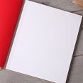 thumbnail image 1 of 16 Inch Linen DIY Photo Album Birthday 20 Pieces Self-adhesive Wedding Cloth Cover Simple Style Film Albums Scrapbooking Memory Book Large Capacity Beige, 1 of 9