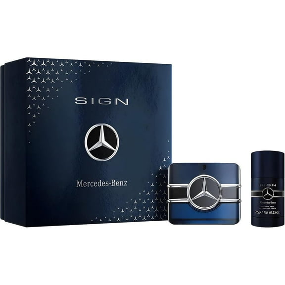 Mercedes-Benz Sign, Cologne and Deodorant, 2 pc Mens Cologne Gift Set