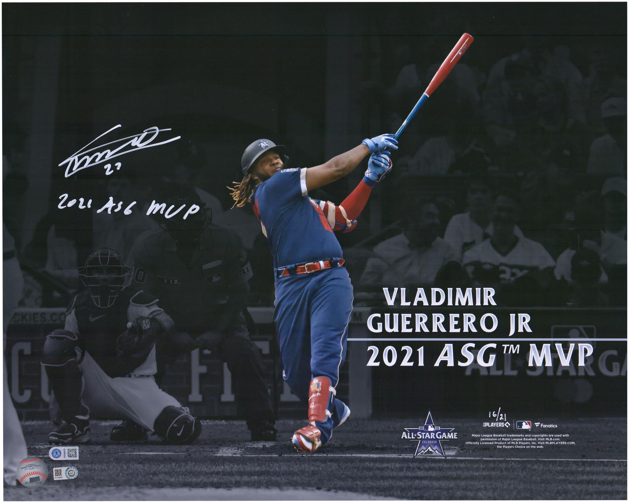Lourdes Gurriel Jr Toronto Blue Jays Autographed Home Run Celebration 8x10 Photo 
