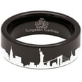 thumbnail image 5 of New York Skyline Tungsten Carbide Ring, 5 of 9