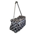 thumbnail image 5 of High Fashion Print Gym Dance Cheer Travel Duffel Bag 22" (BLANK-Black Quatrefoil), 5 of 7