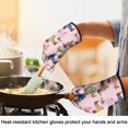 thumbnail image 4 of Cute Oven Mitts,Colorful Funny Dachshund Oven Mitt 2-Pack Set,Kitchen Gloves for Oven,Heat Resistant Oven Mitts 7.7"x12", 4 of 7