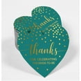 thumbnail image 2 of Inkdotpot Gold Foil Paper Hang Tags Thanks For Celebrating The Bride To Be Bridal Shower Favor Tags 50 Pieces, 2 of 6