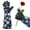 Navy Blue, variant on Qweryboo Gardening Gloves for Women Rose Pruning Thorn Proof Breathable Touchscreen Long Forearm Protection Garden Gloves(Navy Blue)