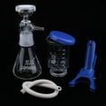 thumbnail image 2 of Aparato de filtración de 250 ml,Soporte de vacío de filtración de laboratorio de 250 ml,con embudo matraz de filtro de vidrio de 250ml,Unidad de filtración de laboratorio 2 piezas Zulema Aparato de filtración de 250 ml, 2 of 8