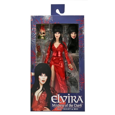 NECA - 8” Clothed Action Figure Red, Fright, and Boo-Elvira