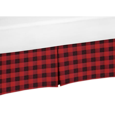 UPC: 0846480073888 | Lumberjack Dust Ruffle Crib Skirt by Sweet Jojo Designs