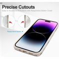 thumbnail image 4 of Designed Case for iPhone 14 Pro, PU Leather Grain Phone Case for iPhone 14 Pro 2022 (6.1 Inch), Cover Case with Camera Protection, Grey Oil Paints, 4 of 13