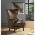 thumbnail image 6 of Picket House Furnishings Elia Chair with Chrome Nails In Sierra Toffee, 6 of 9