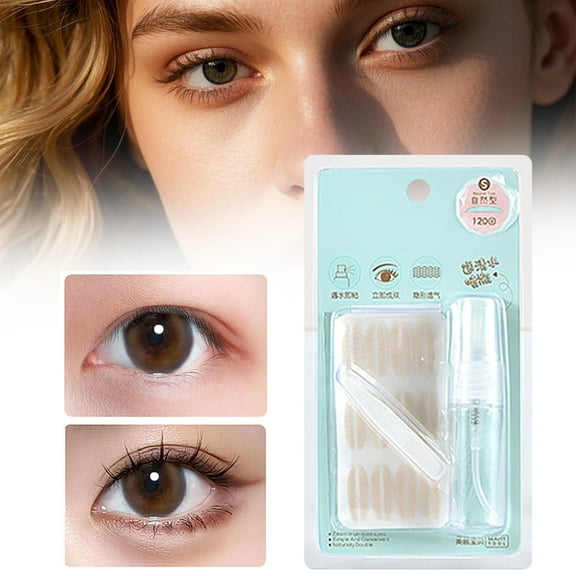 2025 New Invisible Eyelid Tape and Lifting Strips, Creates Natural Looking Double Eyelid Effect, Easy to Use for Monolid and Hooded Eyes - A