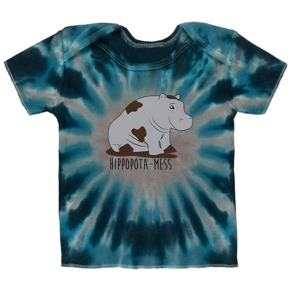 Hippo Mess Hippopotamess Funny Pun Infant T Shirt