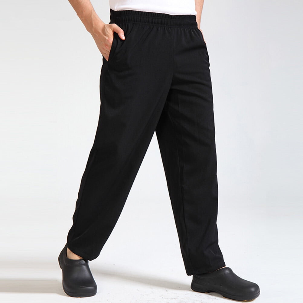 Black chef pants near me discount