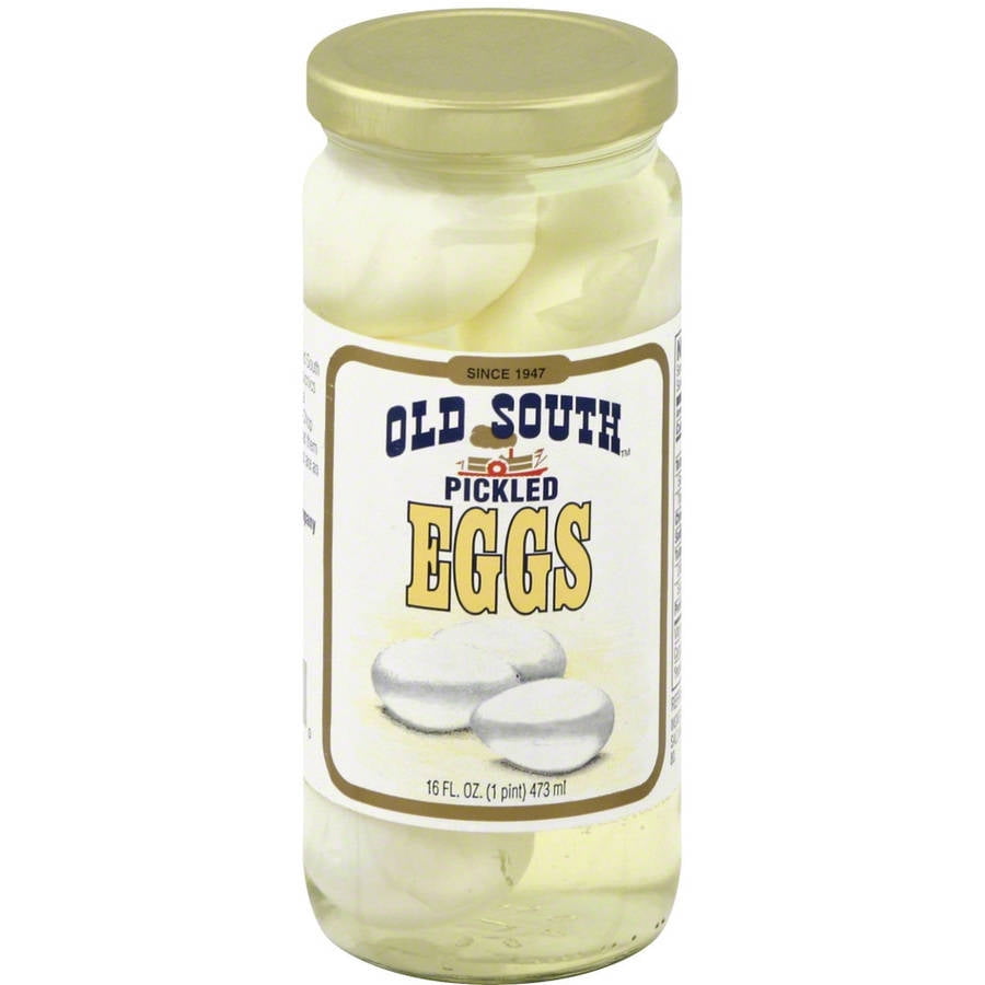 Old South Pickled Eggs, 16 fl oz, (Pack of 12)