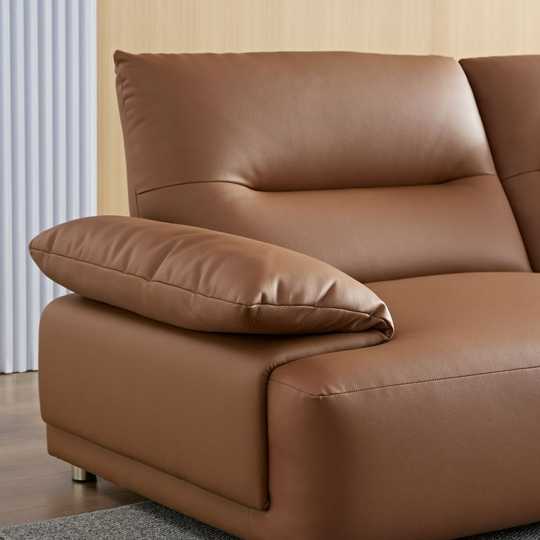 Kevinplus 147.24'' Oversied Modern Sectional Curved Shaped