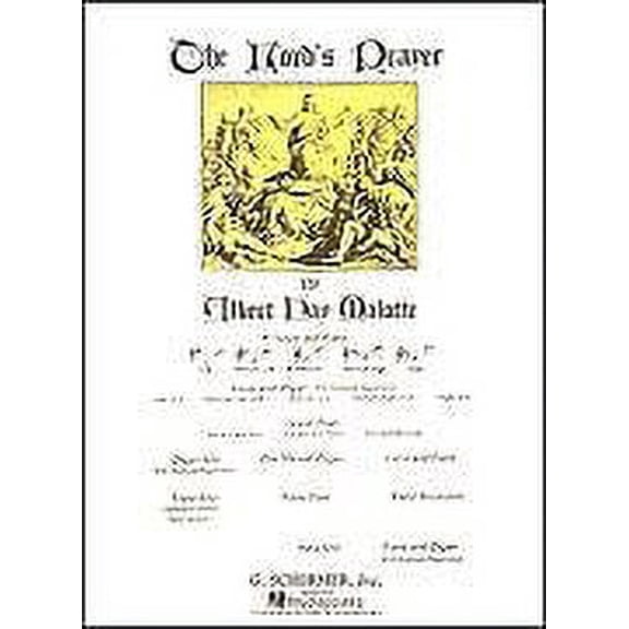 Lord's Prayer - Medium Voice (in C) and Piano