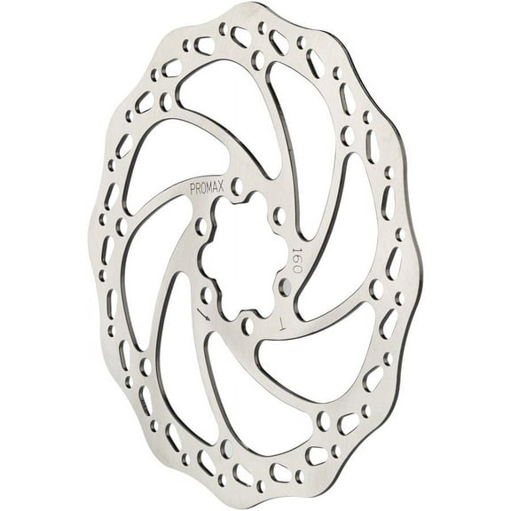 Promax Sport S1 Disc Brake Rotor - 160mm, 6-Bolt, Silver