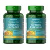 (2 pack) Puritans Pride Turmeric Curcumin with Bioperine, 1000mg, 120 Count