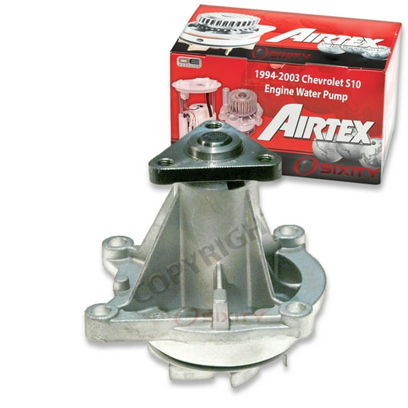Airtex Engine Water Pump compatible with Chevrolet S10 2.2L L4 1994-2003