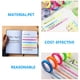 thumbnail image 5 of 20 rollos de cintas de colores para marcar páginas transparentes, cintas profesionales para resaltar., 5 of 7