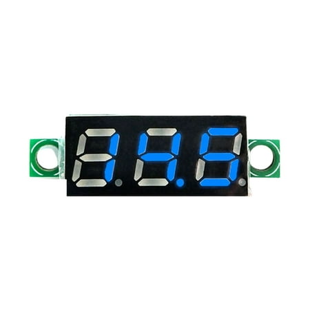 

BAMILL 0.28-inch minimum digital DC voltage DC0-100V Three -line battery voltage table