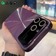 thumbnail image 2 of Funda ultrafina mate de lujo para IPhone, Protector de lente a prueba de golpes, 13, 14 Pro Max, 11 Pro, 14Pro, 12, 14 Pro Max Fivean unisex, 2 of 2