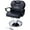 Black, variant on Ergonomic Design Adjustable Height & Reclining 135°" Barber Chair Hydraulic Salon Spa Furniture "Stable Base" Stylish Beauty Equipment
