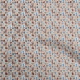 thumbnail image 1 of oneOone Cotton Jersey Peach Fabric Kids Dress Material Fabric Print Fabric By The Yard 58 Inch Wide, 1 of 4