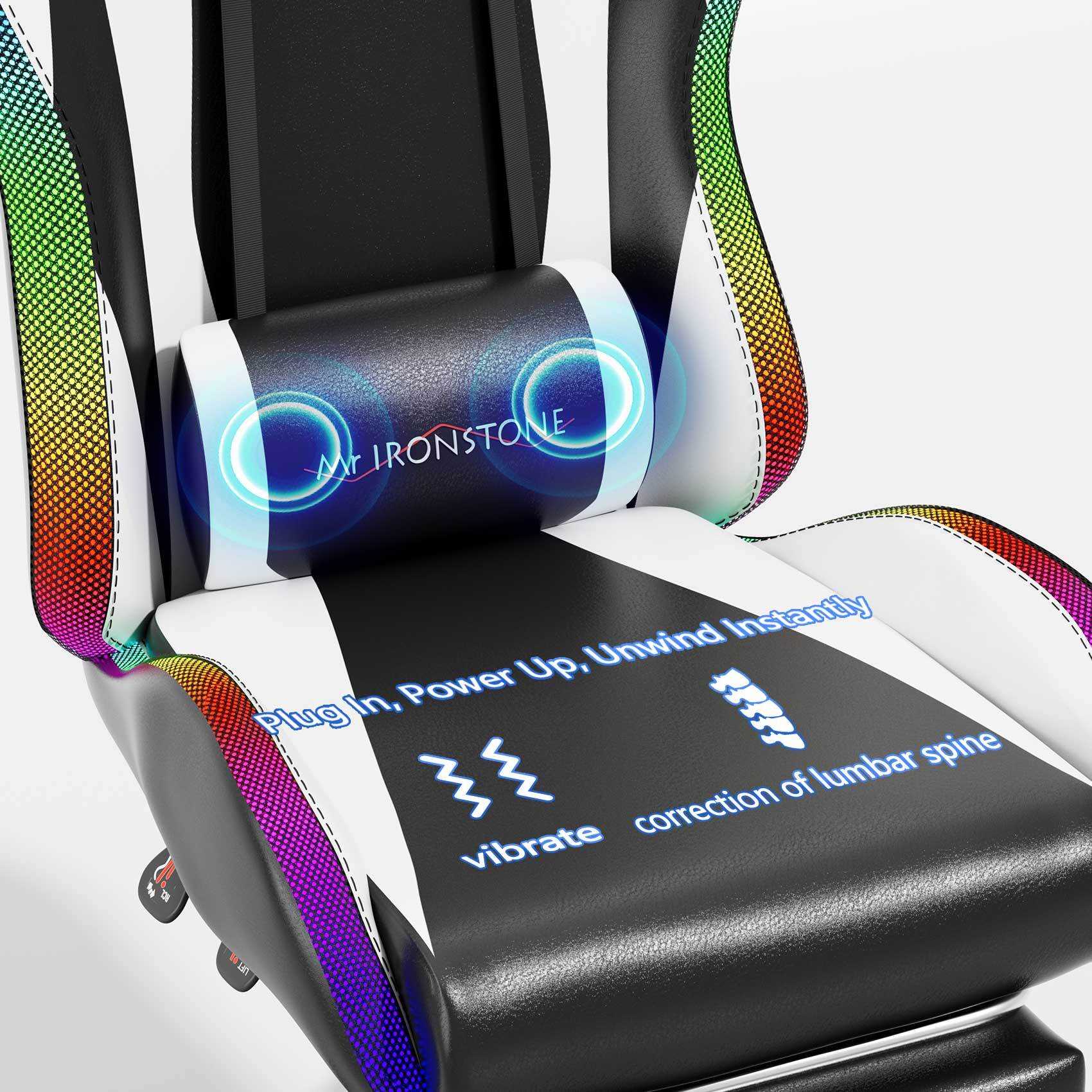 Mr IRONSTONE RGB Gaming Chair with Bluetooth Speakers photo 8