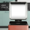 thumbnail image 3 of happimess Betty Retro Mini 3.2-Gallon Step-Open Trash Can, Rose Gold, HPM1012D, 3 of 10