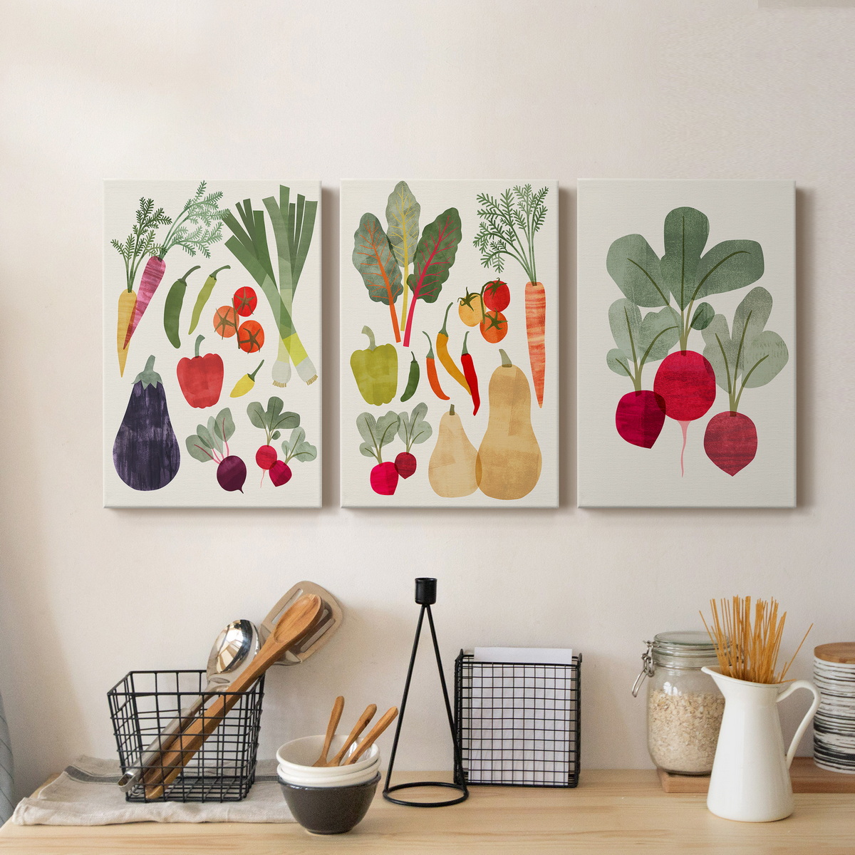 Garden Offering I Premium Gallery Wrapped Canvas - Ready to Hang - 24 x 36 Each