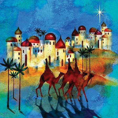 Three Kings Three Wisemen - Three Wisemen Poster Print by PS Art Studios