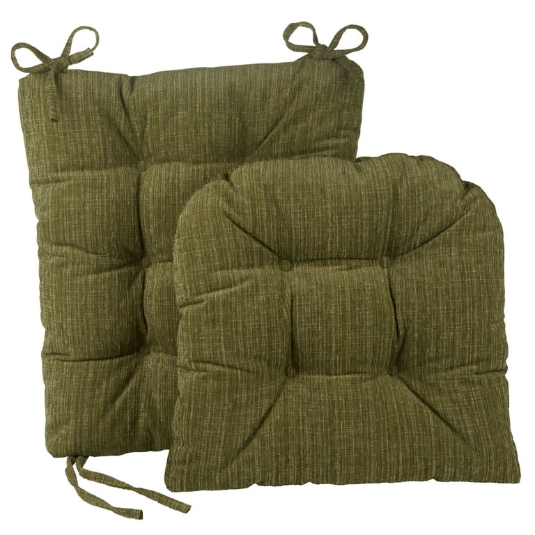 The Gripper Non Slip Chenille Rocking Chair Cushion Set Walmart