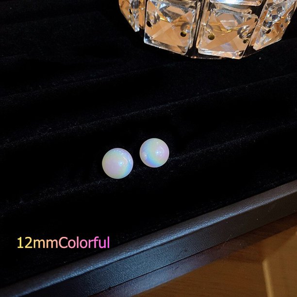 Pendientes de perlas redondas de moda coreana de lujo para mujer Tan Jianjun unisex