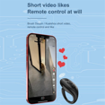 thumbnail image 3 of Anillo de control remoto con Bluetooth 5.3 para selfies, fotos, páginas, videos y aplicaciones de teléfono., 3 of 5