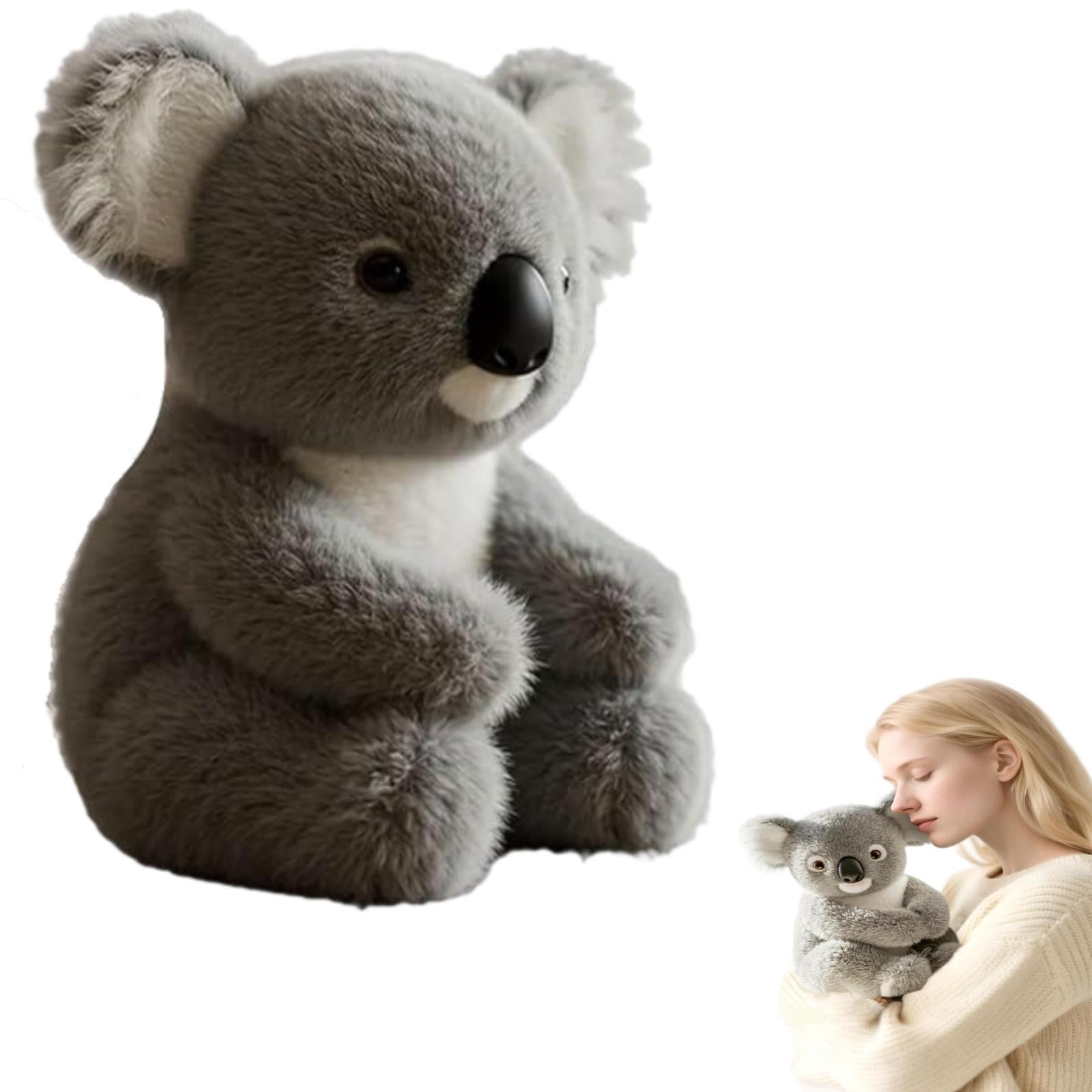 FEIJIBA Koaly Plush Emotional On Demand Soft Weighted Koala Plush Toy For Kids & Adults Koala Plushs Toy That Matural Movements Like A Real